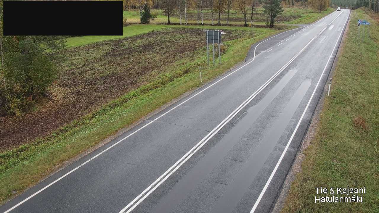 Weather Camera Image Väg 5 Kajanus, Hatulanmäki, Kajaani, Kainuu