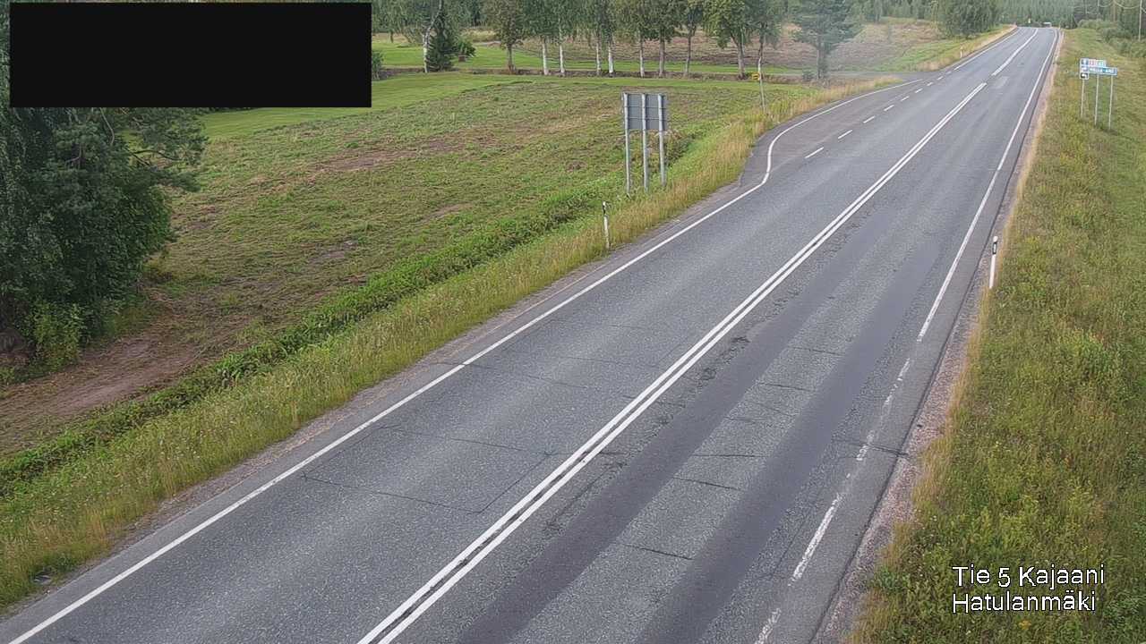 Kelikamerat Kuva Tie 5 Kajaani, Hatulanmäki, Kajaani, Kainuu