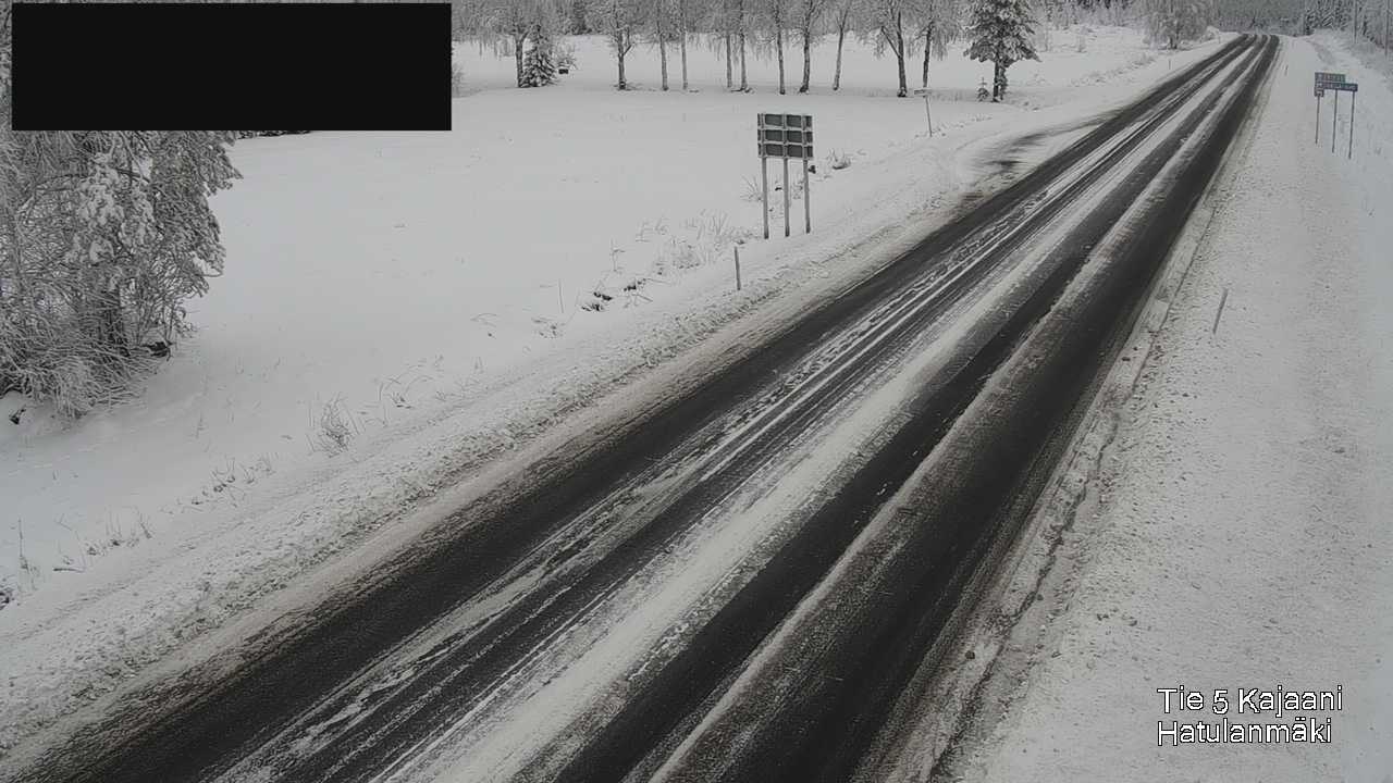 Weather Camera Image Väg 5 Kajanus, Hatulanmäki, Kajaani, Kainuu