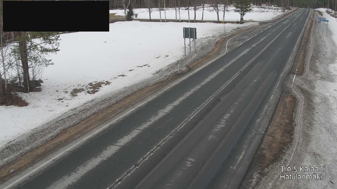 Weather Camera Image Road 5 Kajaani, Hatulanmäki, Kajaani, Kainuu