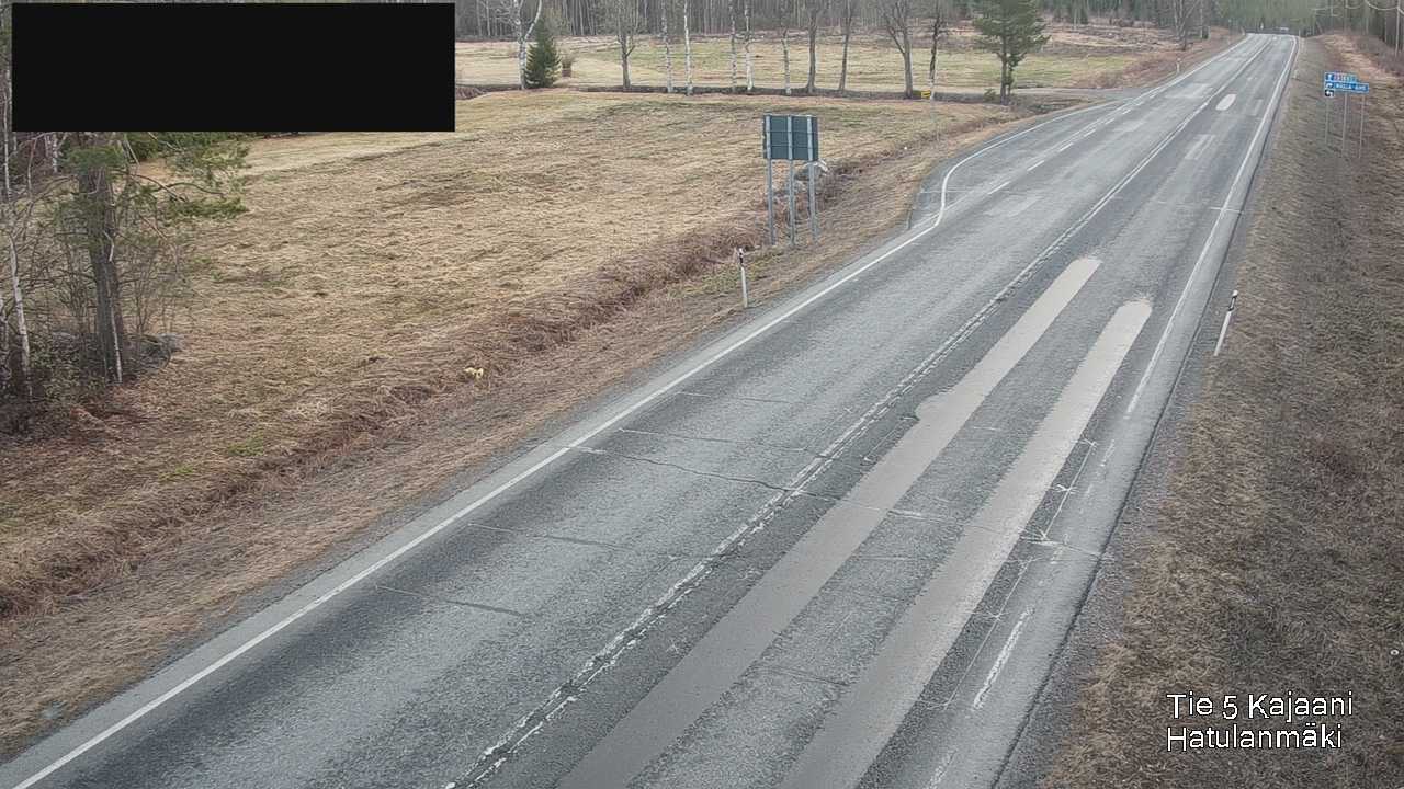 Weather Camera Image Road 5 Kajaani, Hatulanmäki, Kajaani, Kainuu