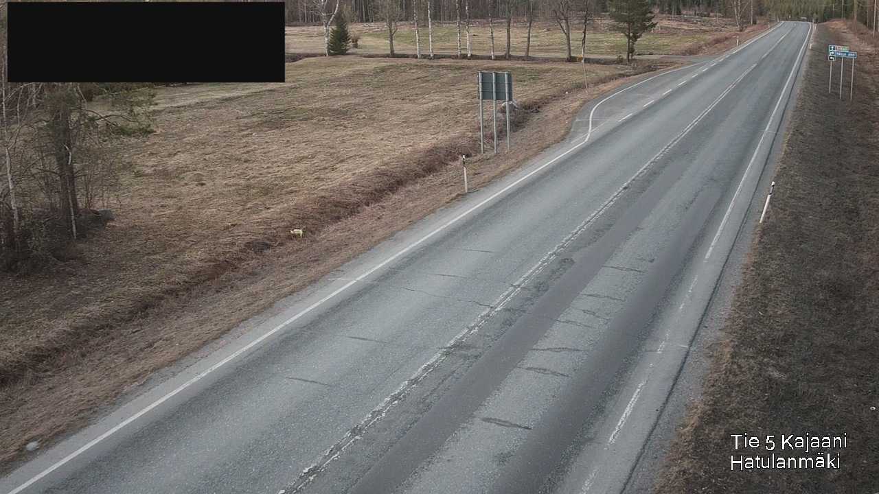 Weather Camera Image Road 5 Kajaani, Hatulanmäki, Kajaani, Kainuu