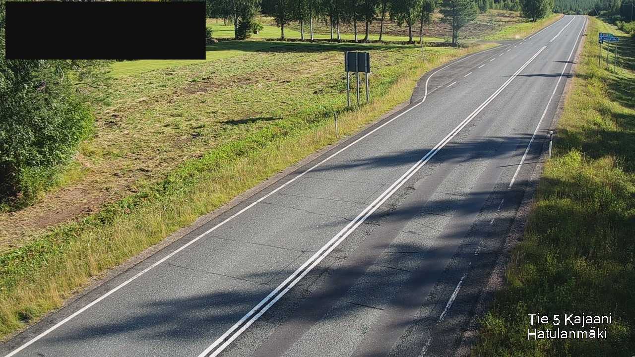 Kelikamerat Kuva Tie 5 Kajaani, Hatulanmäki, Kajaani, Kainuu