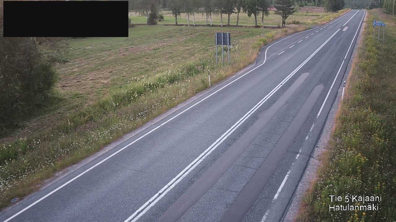 Weather Camera Image Road 5 Kajaani, Hatulanmäki, Kajaani, Kainuu