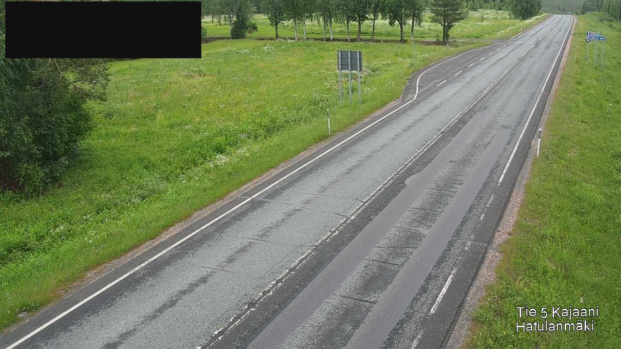 Weather Camera Image Road 5 Kajaani, Hatulanmäki, Kajaani, Kainuu