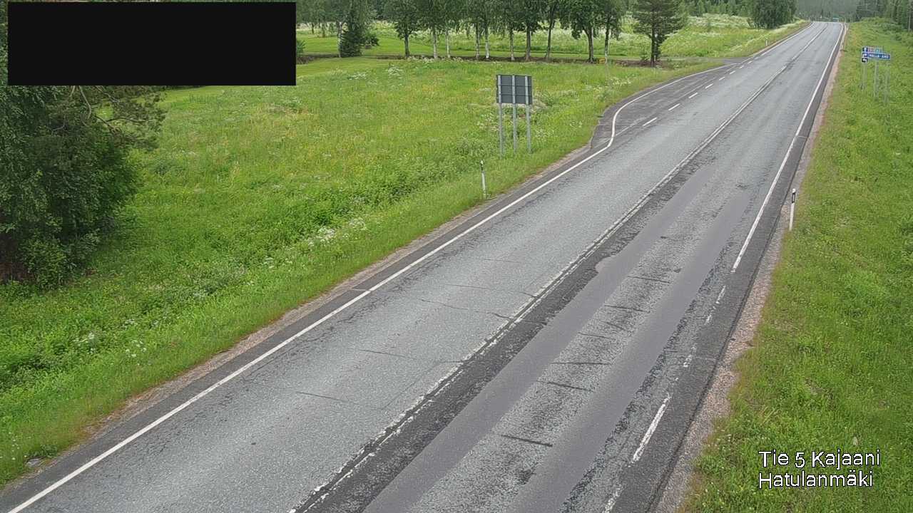 Weather Camera Image Road 5 Kajaani, Hatulanmäki, Kajaani, Kainuu