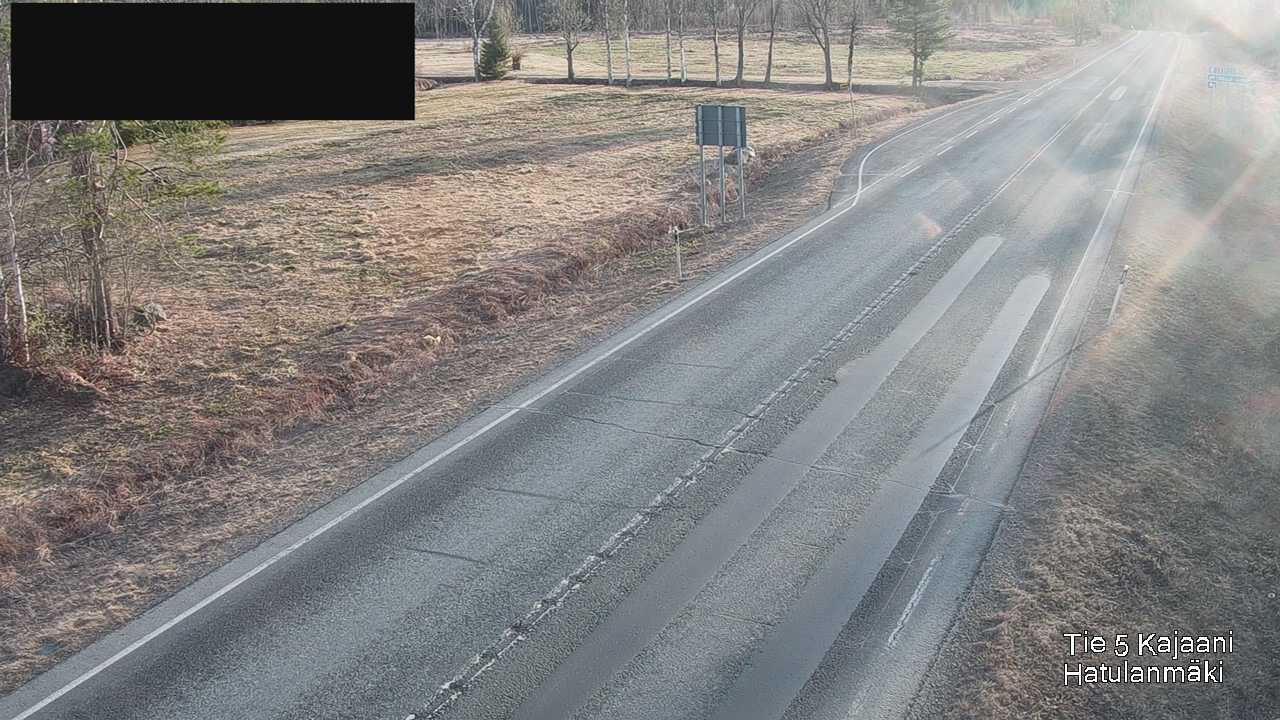 Weather Camera Image Road 5 Kajaani, Hatulanmäki, Kajaani, Kainuu