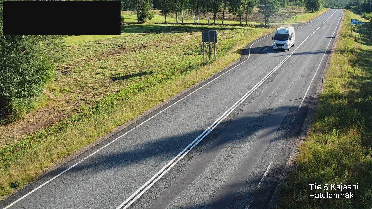 Kelikamerat Kuva Tie 5 Kajaani, Hatulanmäki, Kajaani, Kainuu