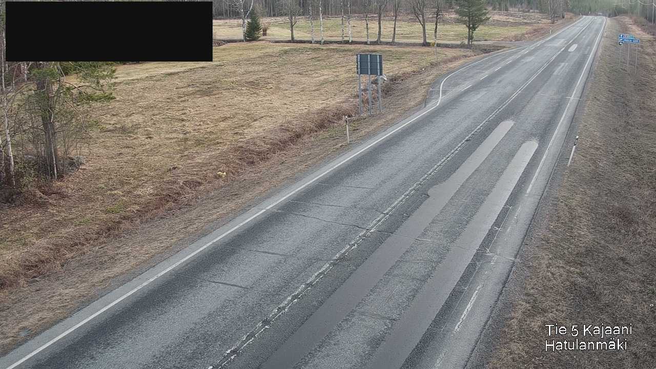 Weather Camera Image Road 5 Kajaani, Hatulanmäki, Kajaani, Kainuu