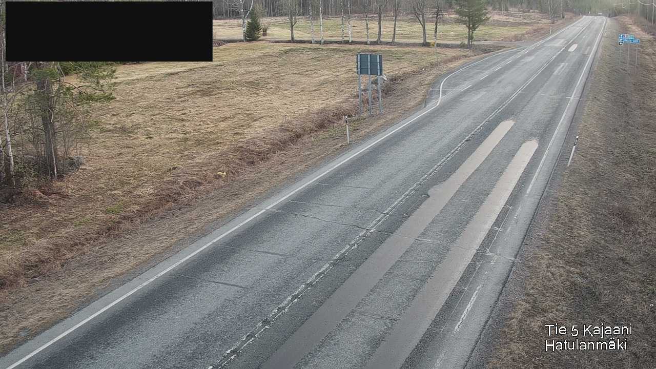 Weather Camera Image Road 5 Kajaani, Hatulanmäki, Kajaani, Kainuu