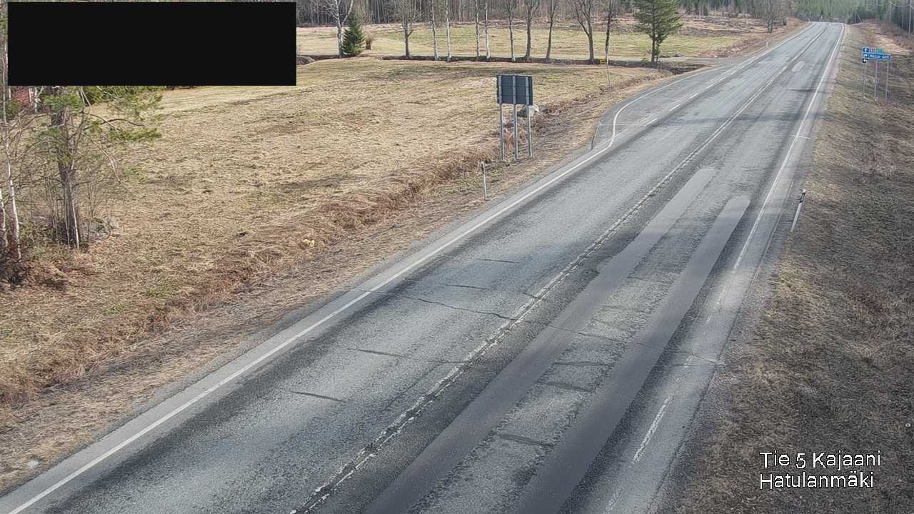 Weather Camera Image Road 5 Kajaani, Hatulanmäki, Kajaani, Kainuu