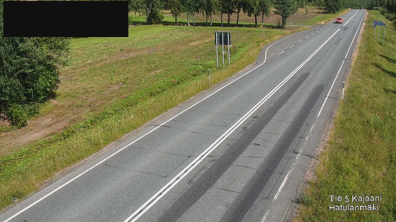 Kelikamerat Kuva Tie 5 Kajaani, Hatulanmäki, Kajaani, Kainuu