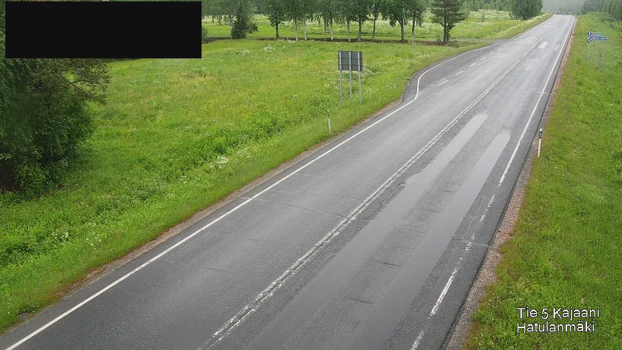 Weather Camera Image Väg 5 Kajanus, Hatulanmäki, Kajaani, Kainuu