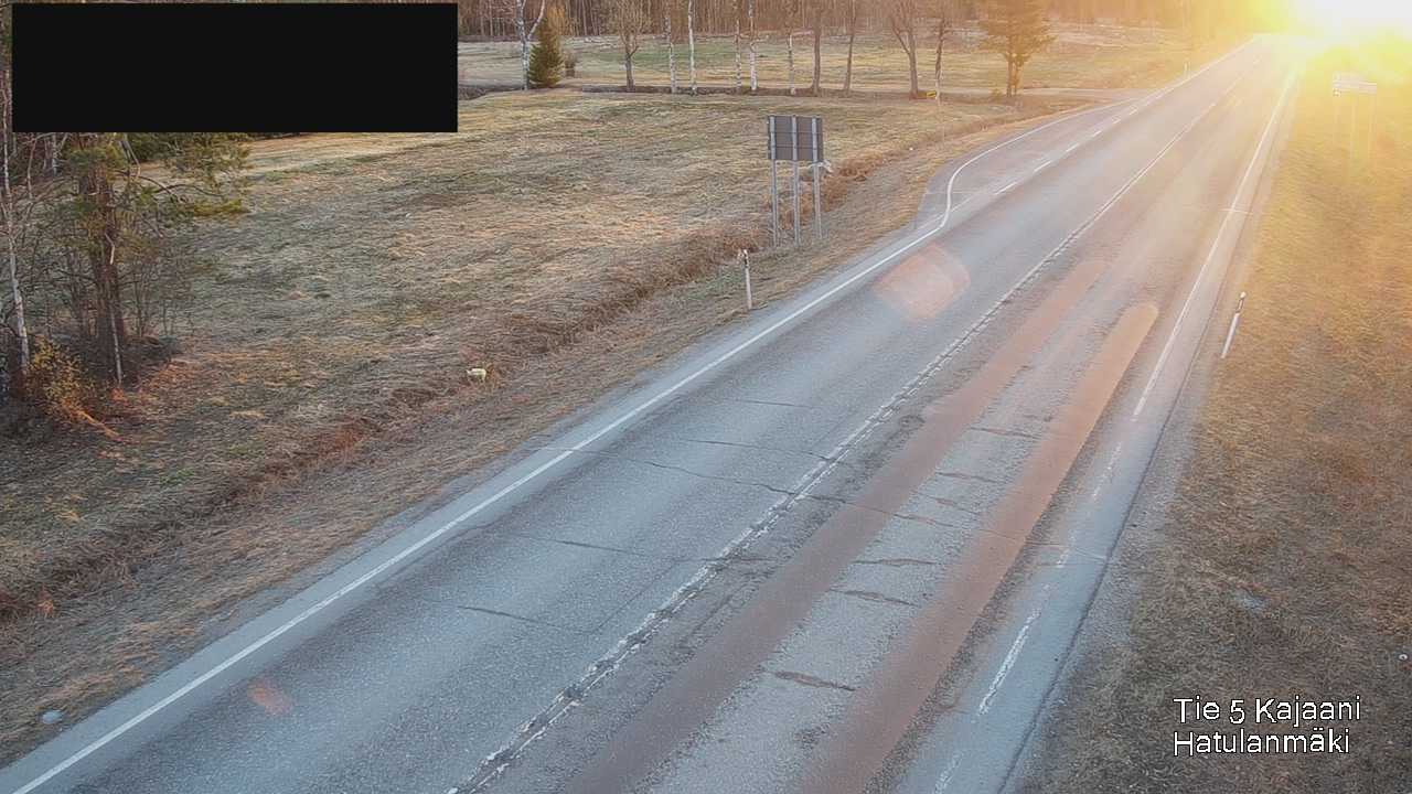 Kelikamerat Kuva Tie 5 Kajaani, Hatulanmäki, Kajaani, Kainuu