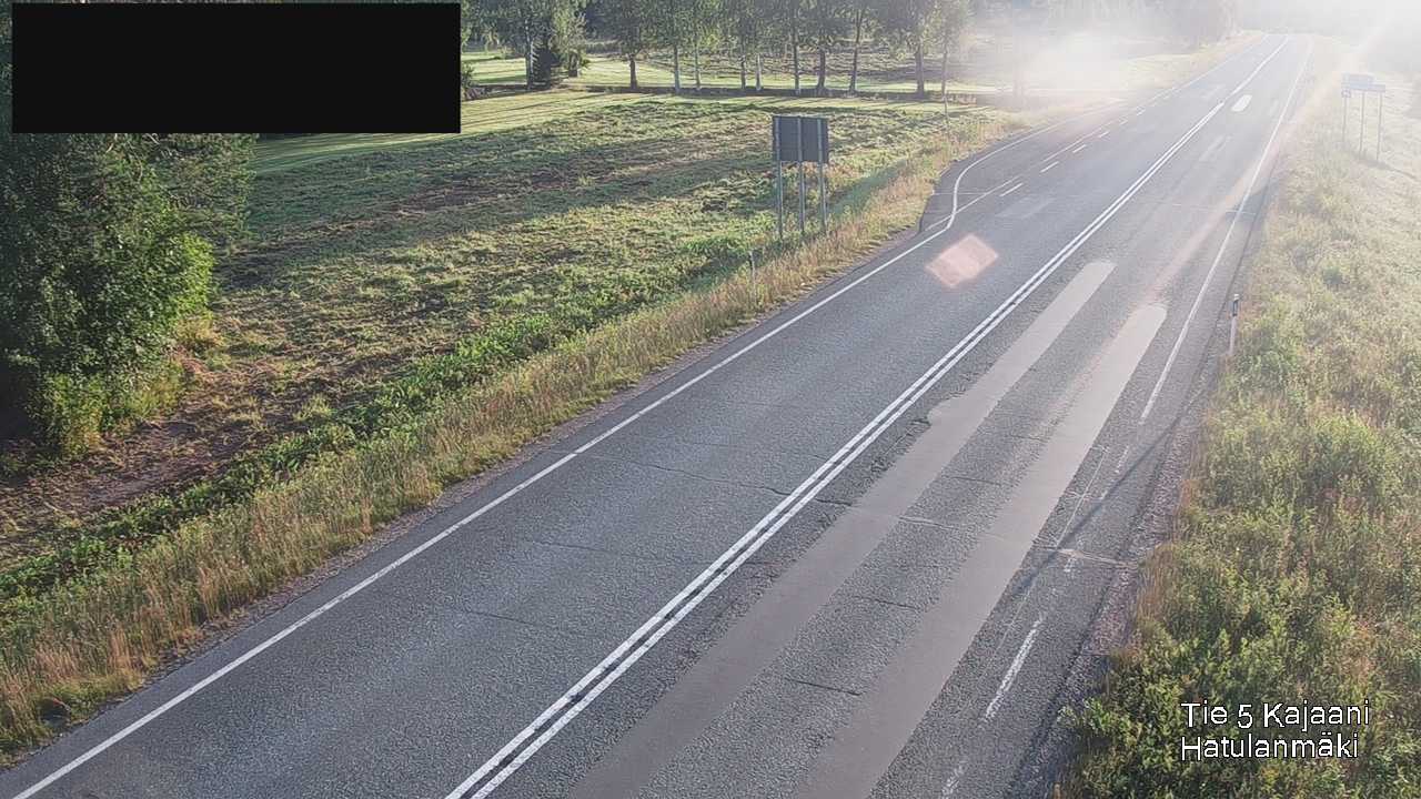 Weather Camera Image Road 5 Kajaani, Hatulanmäki, Kajaani, Kainuu