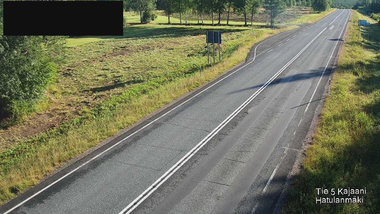 Kelikamerat Kuva Tie 5 Kajaani, Hatulanmäki, Kajaani, Kainuu