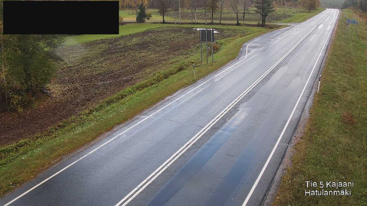 Weather Camera Image Väg 5 Kajanus, Hatulanmäki, Kajaani, Kainuu