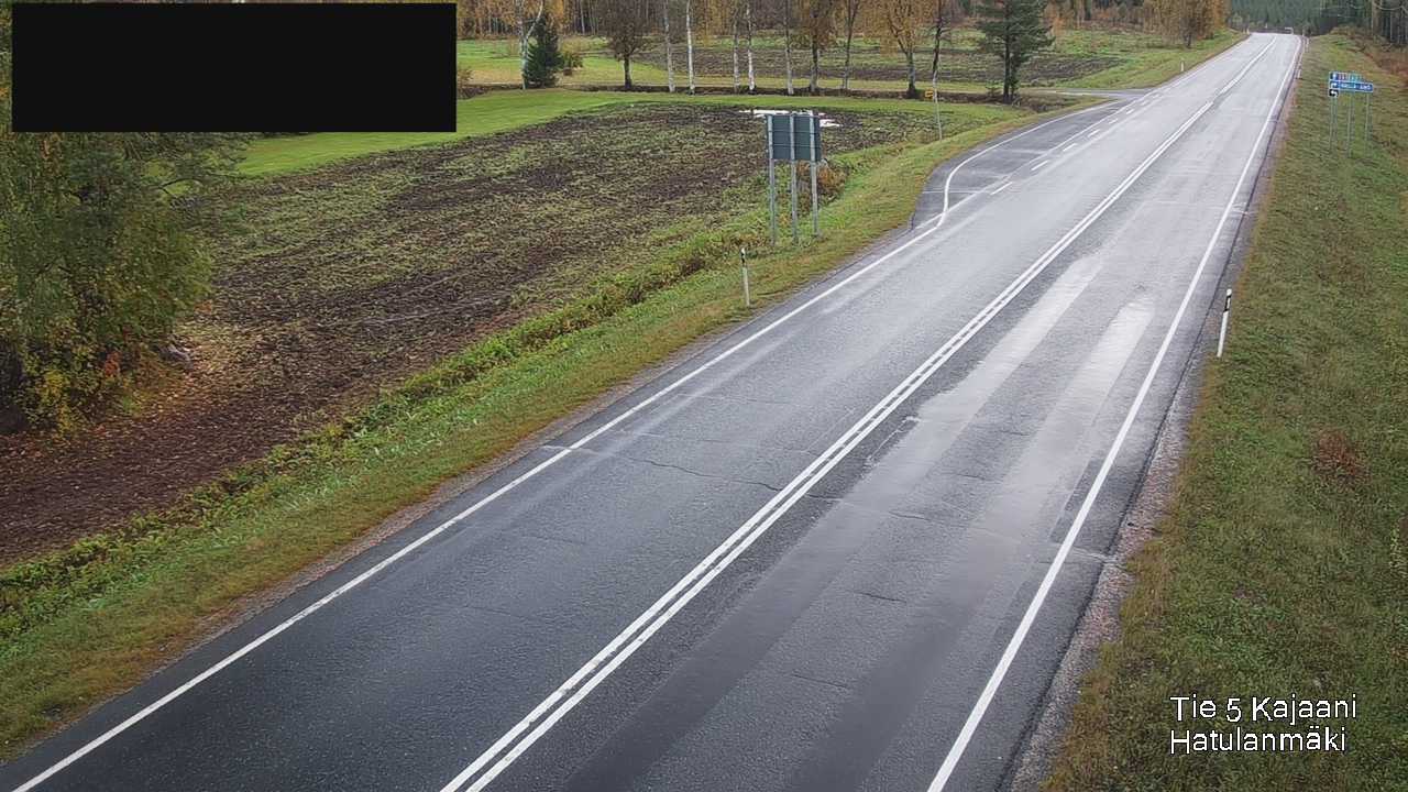 Weather Camera Image Road 5 Kajaani, Hatulanmäki, Kajaani, Kainuu