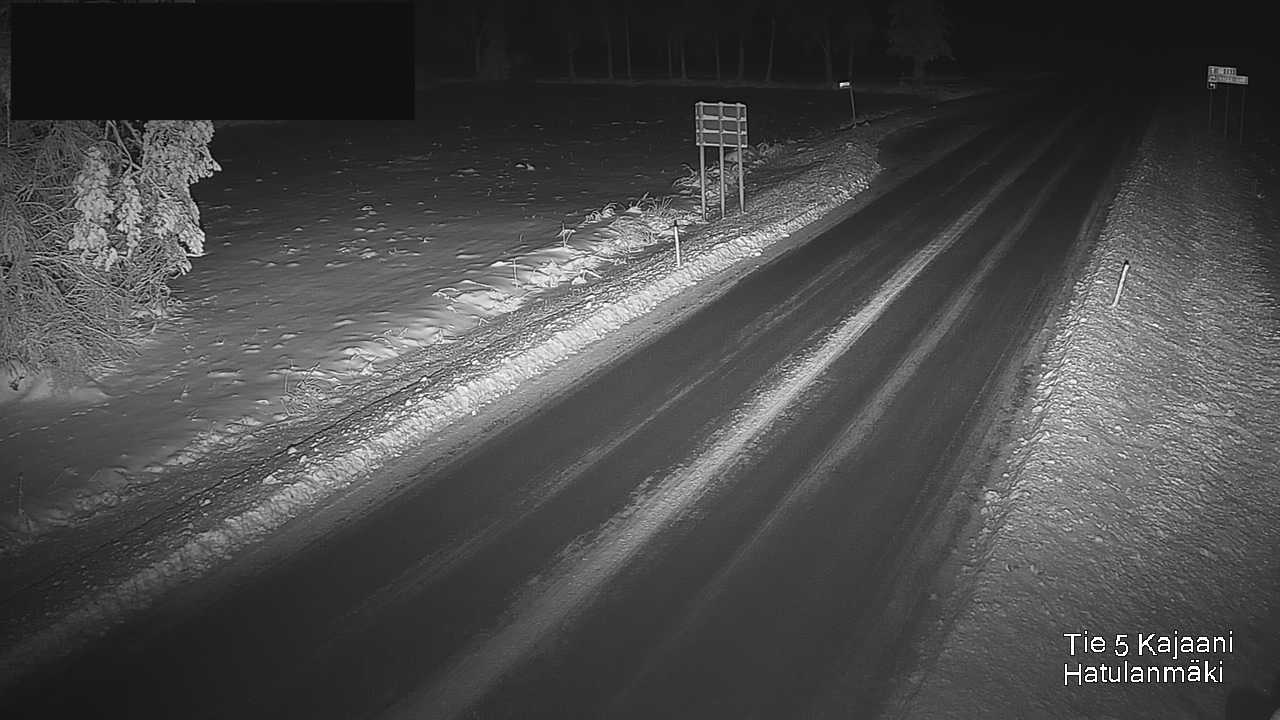 Weather Camera Image Väg 5 Kajanus, Hatulanmäki, Kajaani, Kainuu