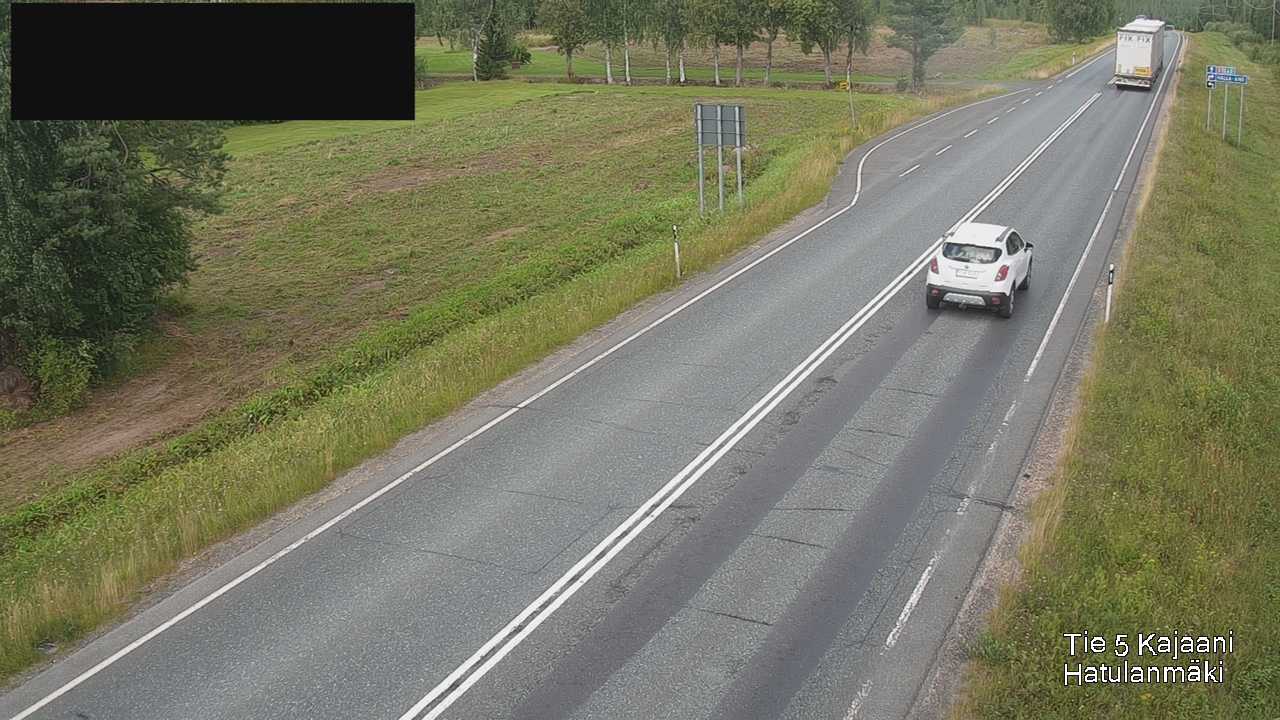 Kelikamerat Kuva Tie 5 Kajaani, Hatulanmäki, Kajaani, Kainuu