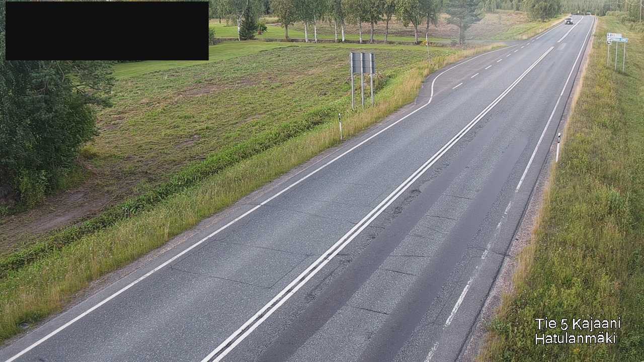 Kelikamerat Kuva Tie 5 Kajaani, Hatulanmäki, Kajaani, Kainuu