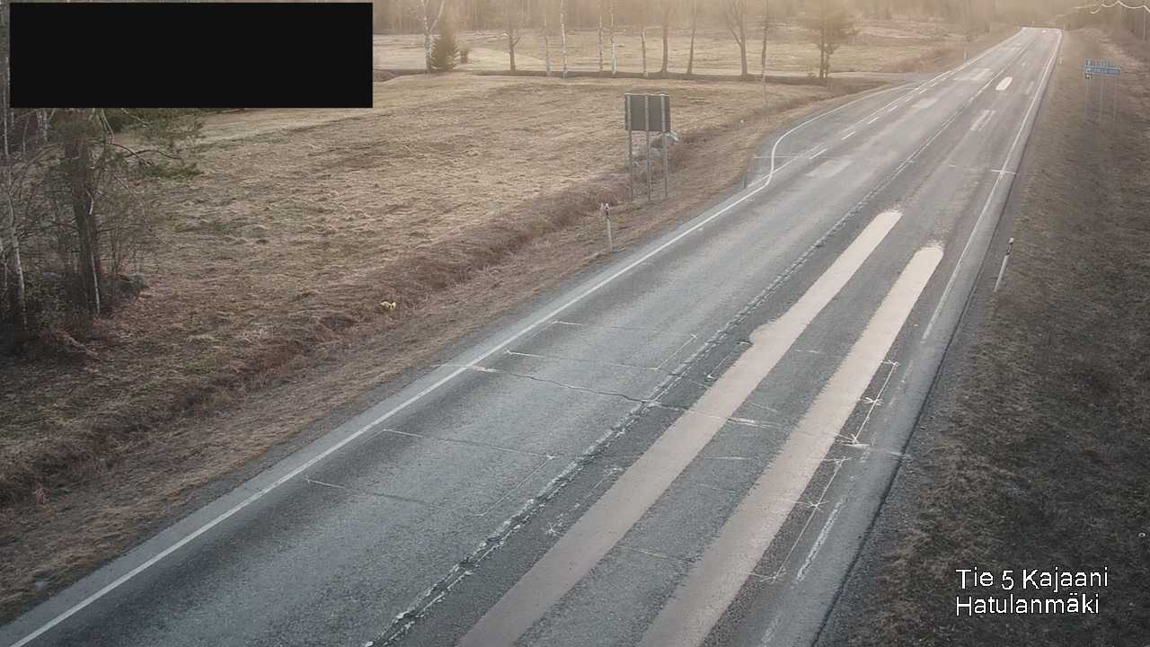 Weather Camera Image Road 5 Kajaani, Hatulanmäki, Kajaani, Kainuu