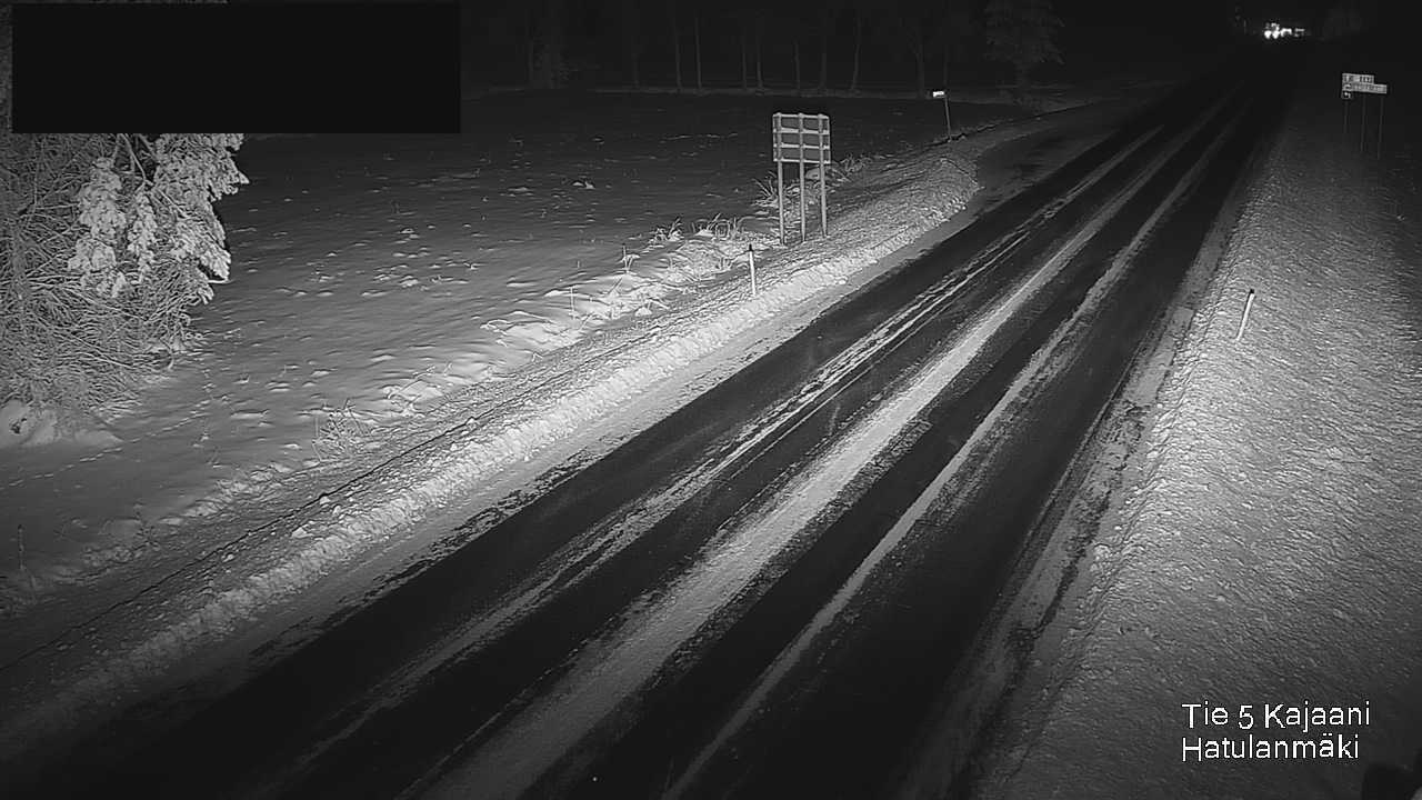 Weather Camera Image Väg 5 Kajanus, Hatulanmäki, Kajaani, Kainuu