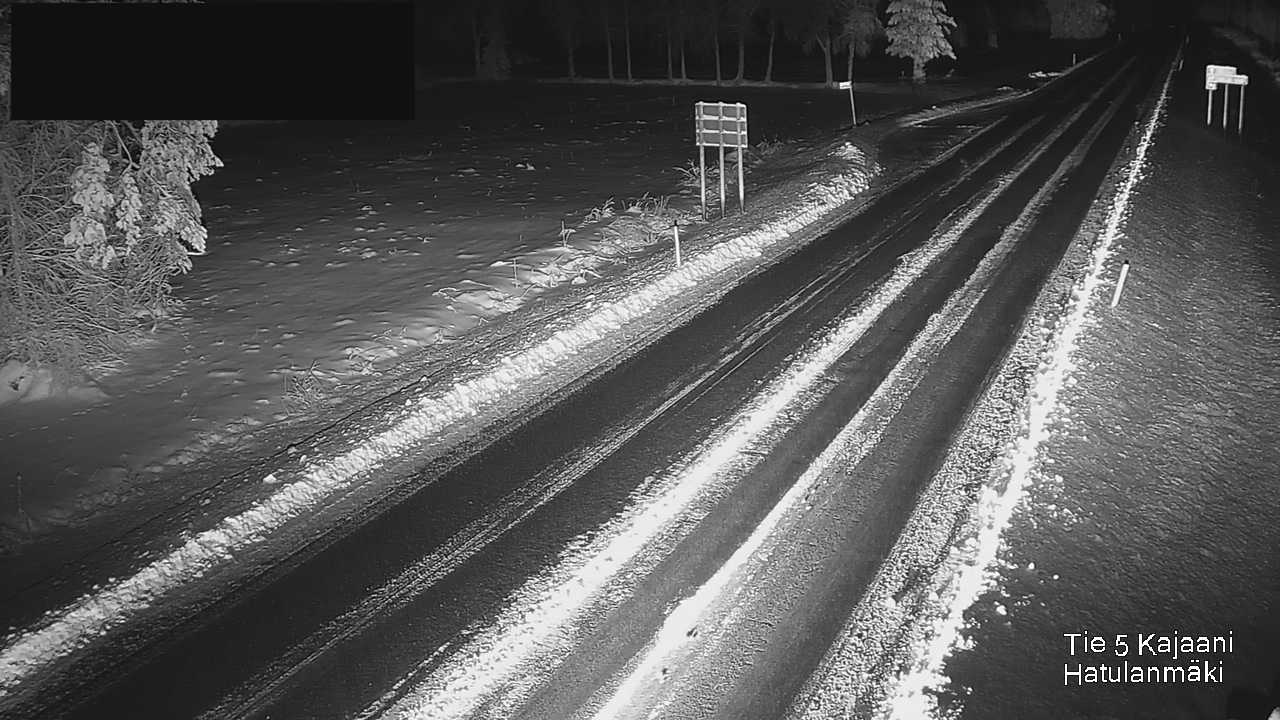 Weather Camera Image Väg 5 Kajanus, Hatulanmäki, Kajaani, Kainuu