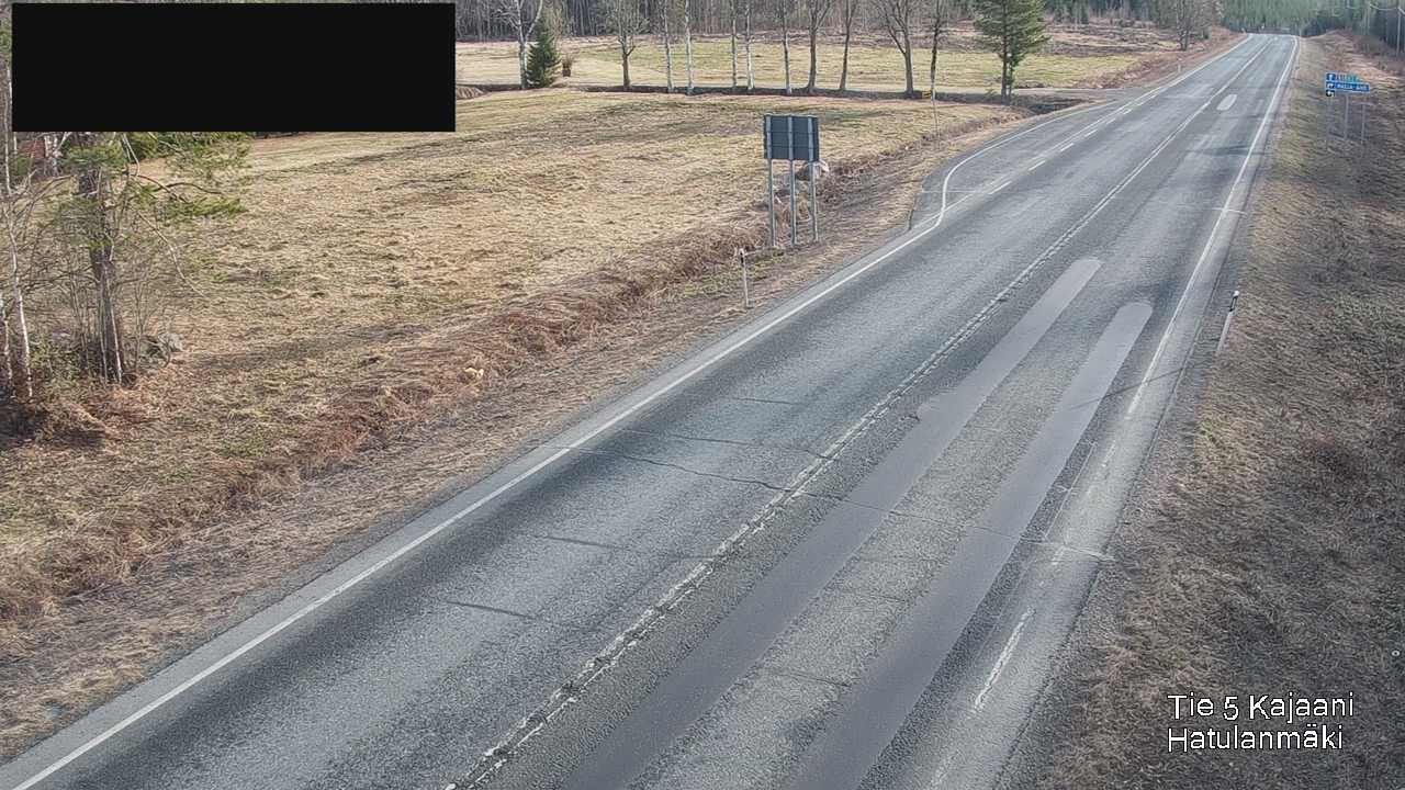 Weather Camera Image Road 5 Kajaani, Hatulanmäki, Kajaani, Kainuu