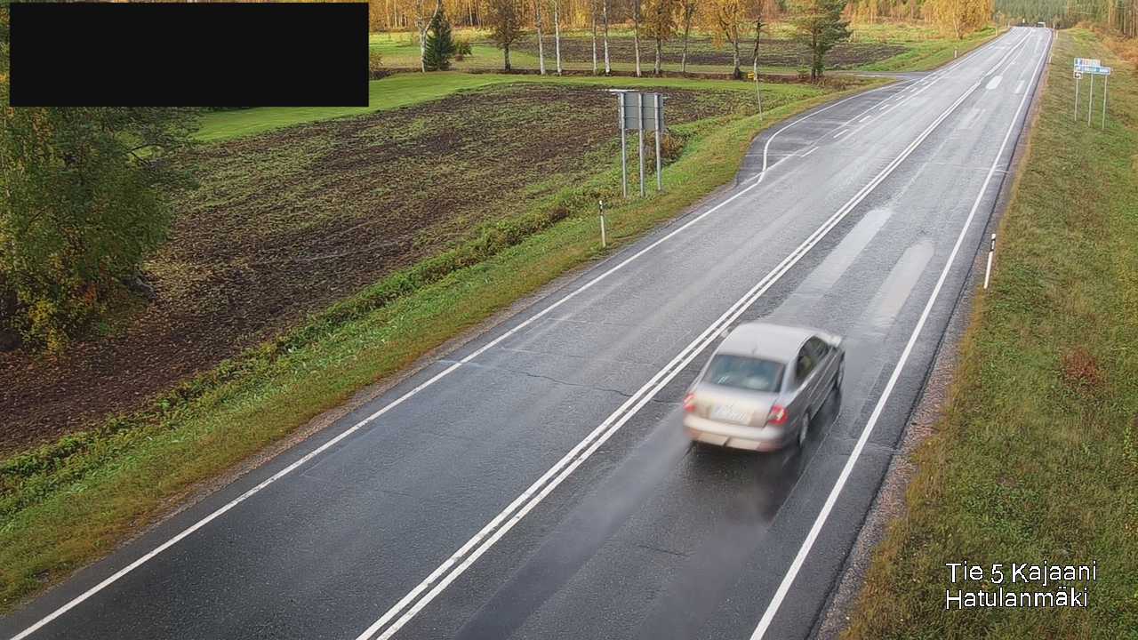 Kelikamerat Kuva Tie 5 Kajaani, Hatulanmäki, Kajaani, Kainuu