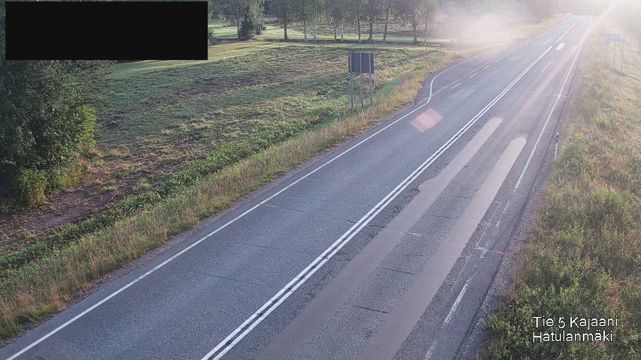 Weather Camera Image Road 5 Kajaani, Hatulanmäki, Kajaani, Kainuu