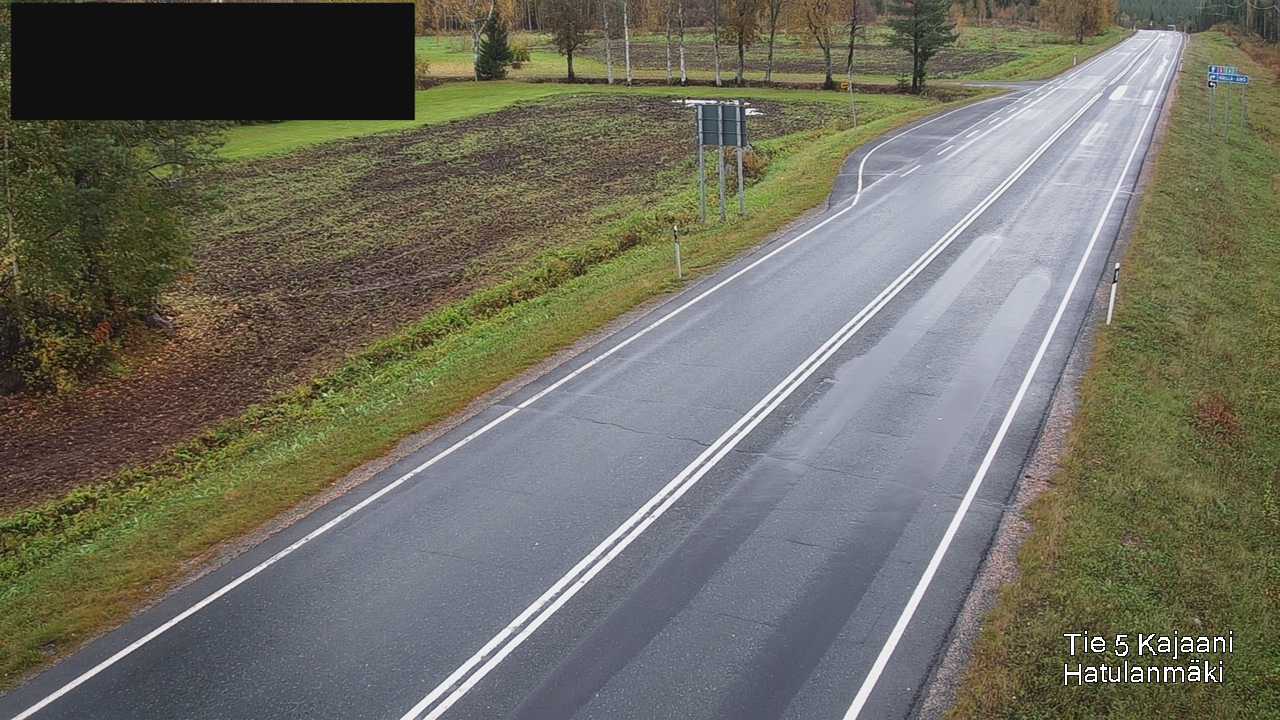 Weather Camera Image Väg 5 Kajanus, Hatulanmäki, Kajaani, Kainuu