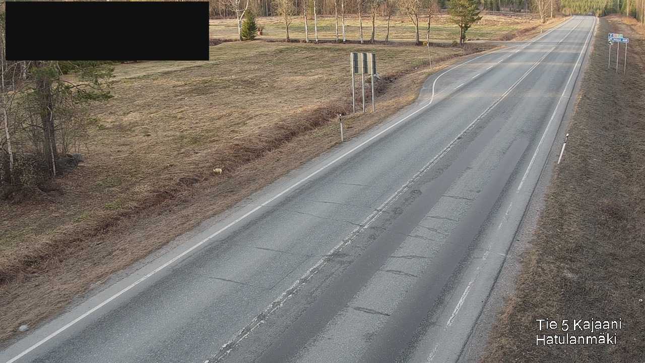 Weather Camera Image Road 5 Kajaani, Hatulanmäki, Kajaani, Kainuu