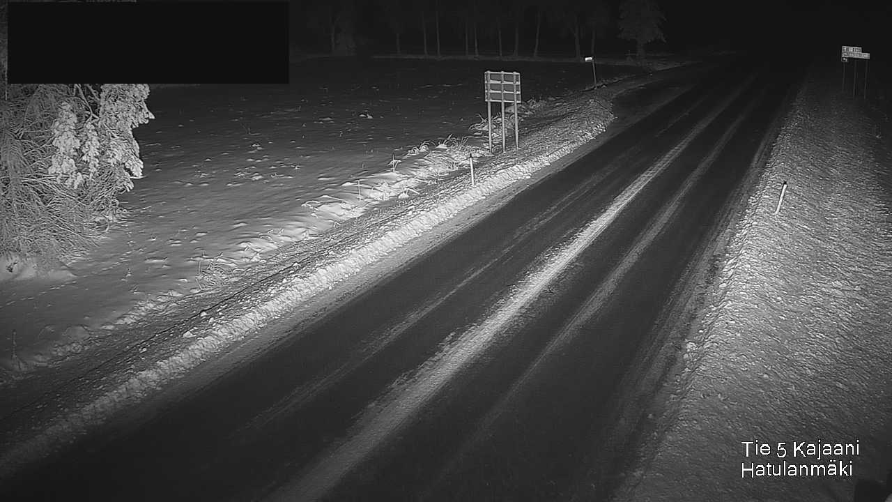 Weather Camera Image Väg 5 Kajanus, Hatulanmäki, Kajaani, Kainuu