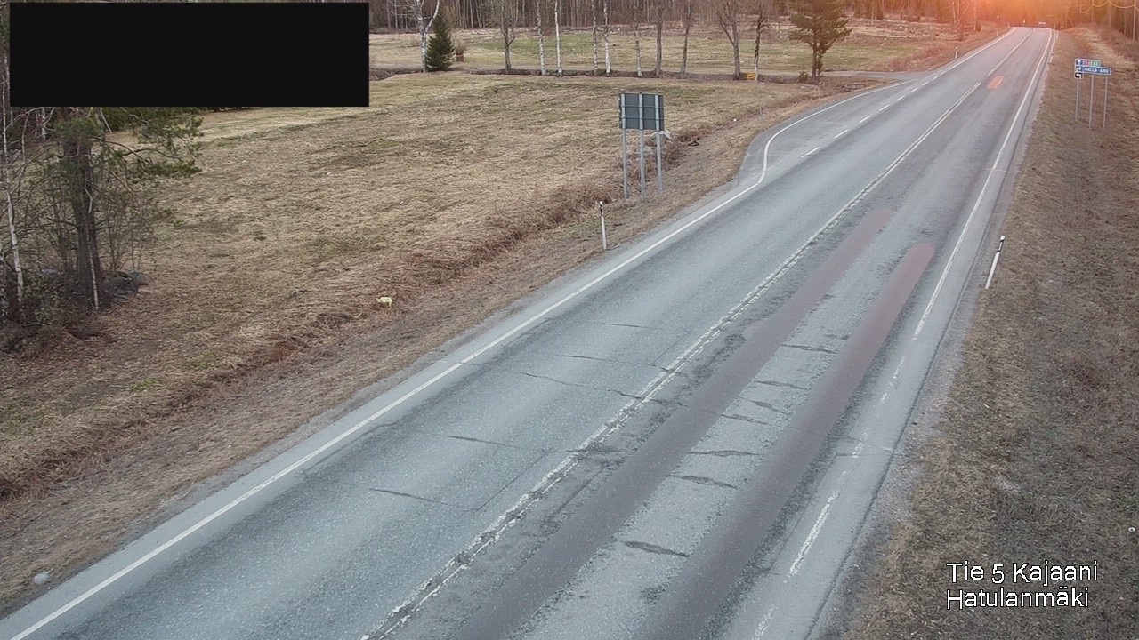Kelikamerat Kuva Tie 5 Kajaani, Hatulanmäki, Kajaani, Kainuu
