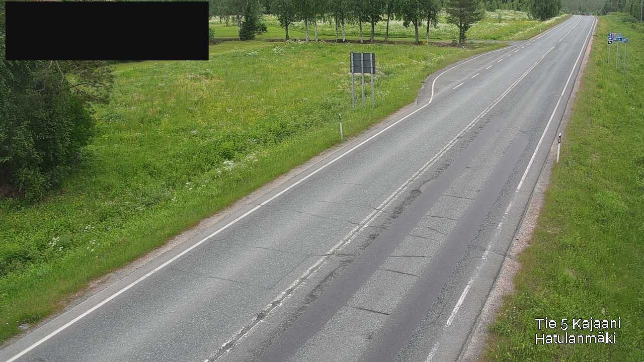 Kelikamerat Kuva Tie 5 Kajaani, Hatulanmäki, Kajaani, Kainuu