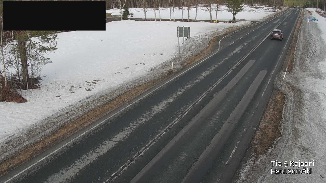 Kelikamerat Kuva Tie 5 Kajaani, Hatulanmäki, Kajaani, Kainuu