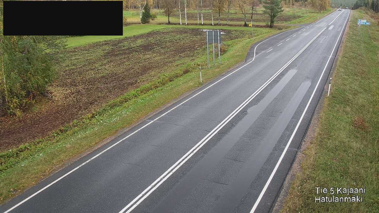 Weather Camera Image Väg 5 Kajanus, Hatulanmäki, Kajaani, Kainuu