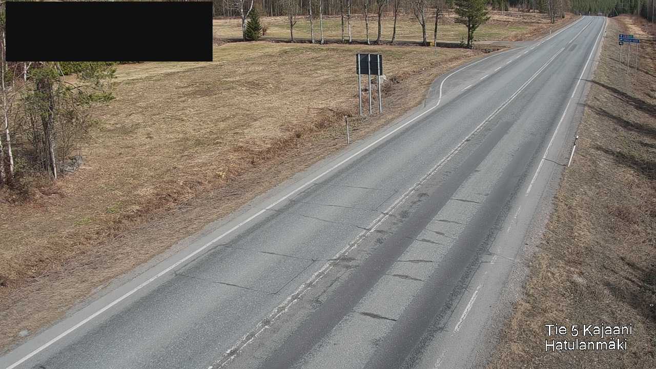 Weather Camera Image Road 5 Kajaani, Hatulanmäki, Kajaani, Kainuu