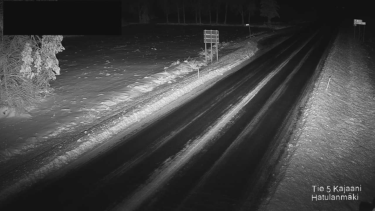 Weather Camera Image Väg 5 Kajanus, Hatulanmäki, Kajaani, Kainuu