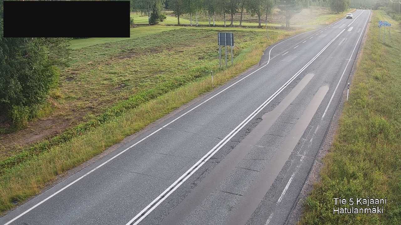 Weather Camera Image Road 5 Kajaani, Hatulanmäki, Kajaani, Kainuu