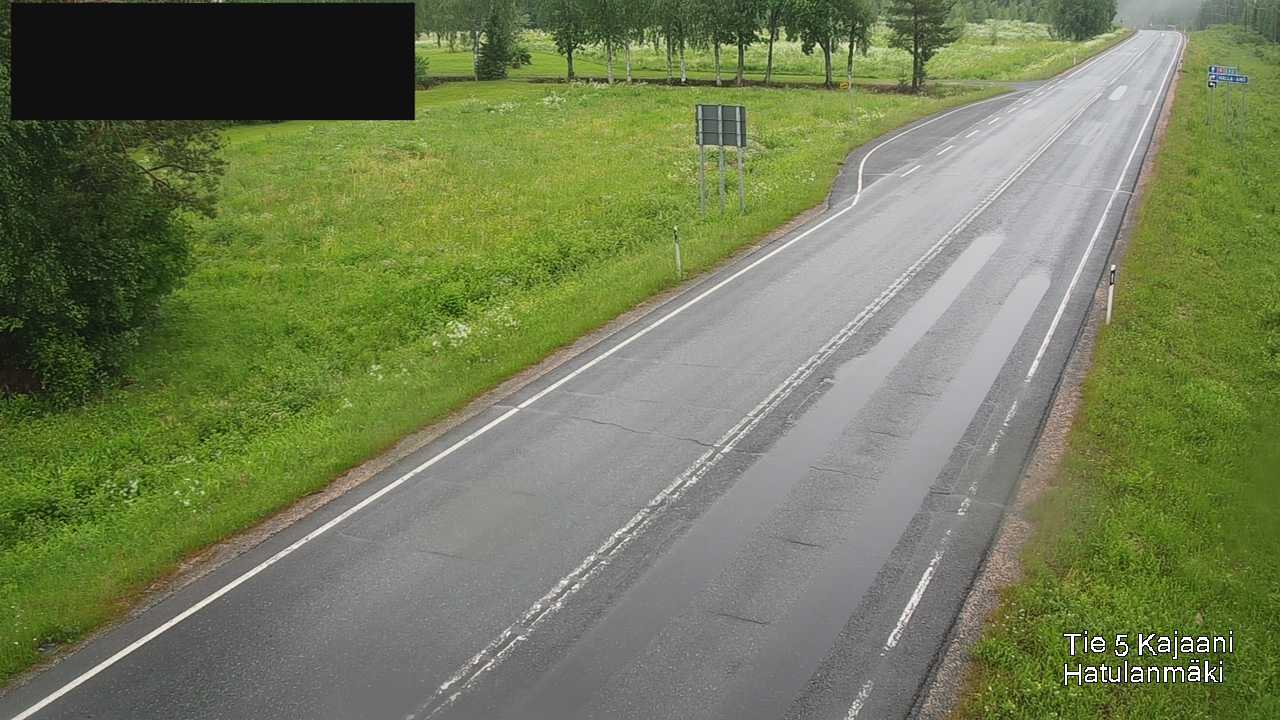 Weather Camera Image Road 5 Kajaani, Hatulanmäki, Kajaani, Kainuu