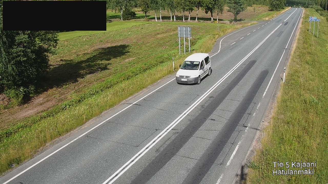 Kelikamerat Kuva Tie 5 Kajaani, Hatulanmäki, Kajaani, Kainuu