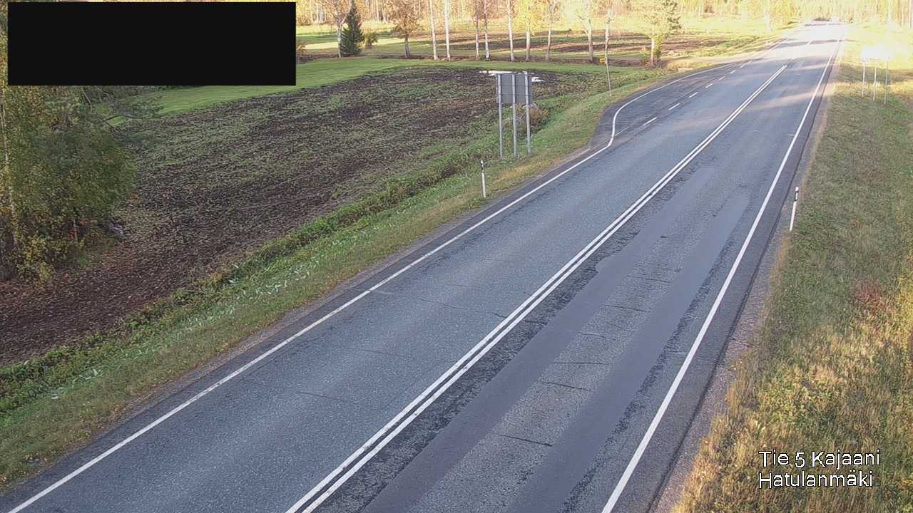 Weather Camera Image Väg 5 Kajanus, Hatulanmäki, Kajaani, Kainuu