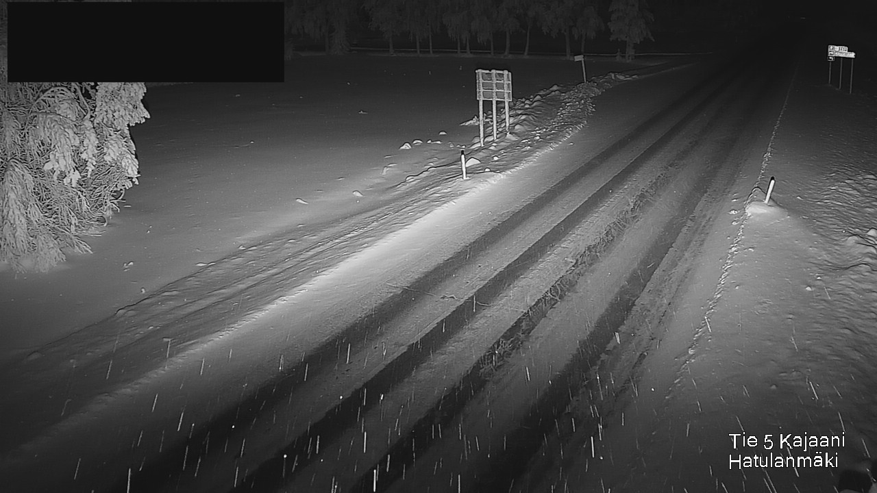 Kelikamerat Kuva Tie 5 Kajaani, Hatulanmäki, Kajaani, Kainuu
