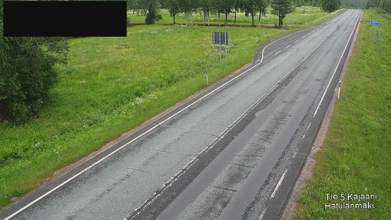 Weather Camera Image Road 5 Kajaani, Hatulanmäki, Kajaani, Kainuu