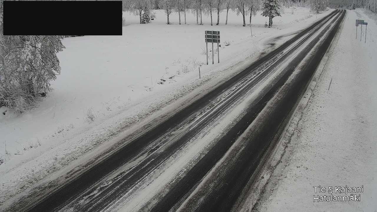 Weather Camera Image Väg 5 Kajanus, Hatulanmäki, Kajaani, Kainuu