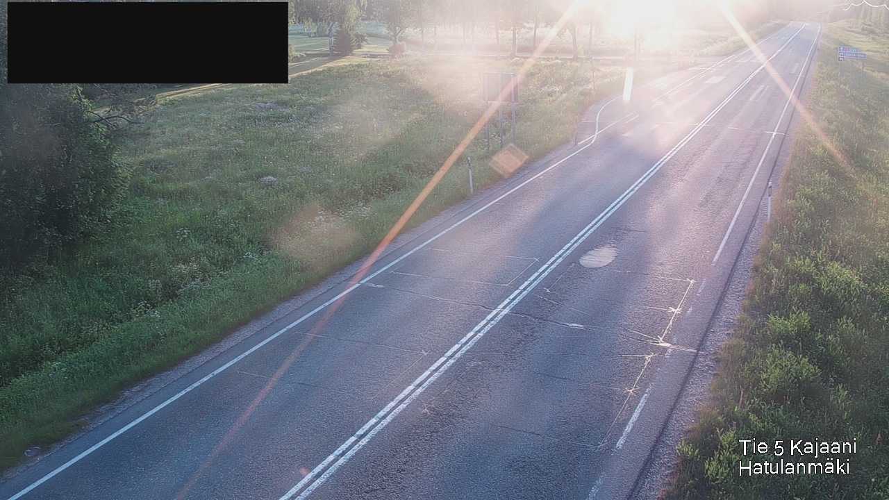 Kelikamerat Kuva Tie 5 Kajaani, Hatulanmäki, Kajaani, Kainuu