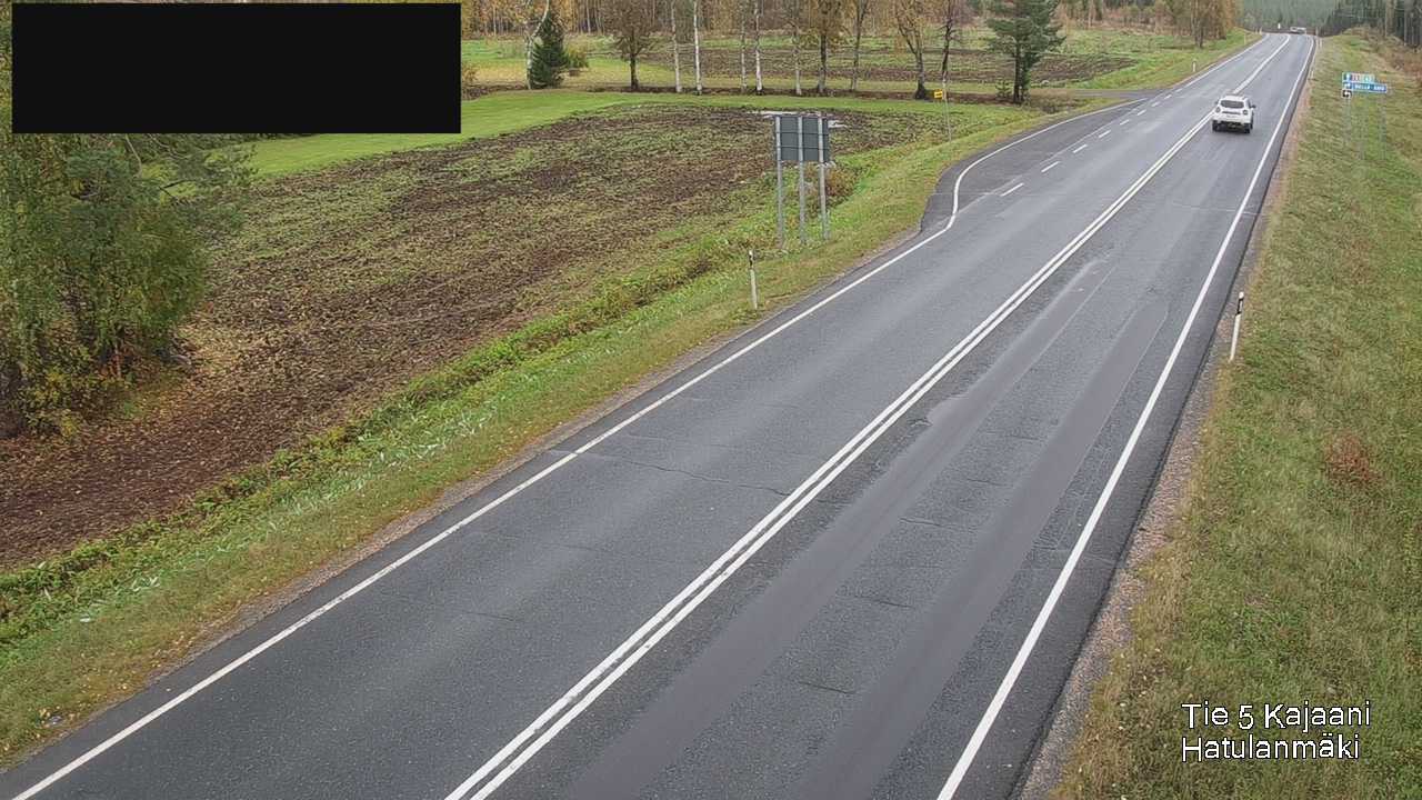Weather Camera Image Väg 5 Kajanus, Hatulanmäki, Kajaani, Kainuu