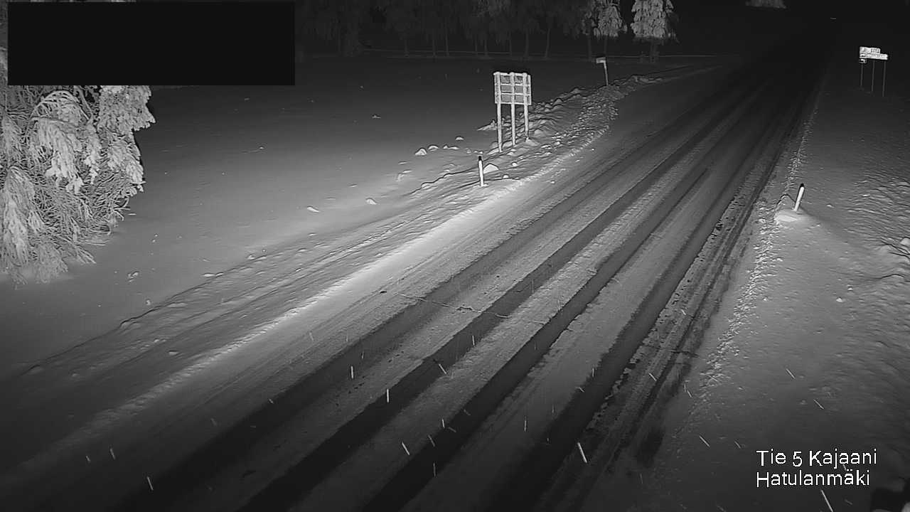 Weather Camera Image Road 5 Kajaani, Hatulanmäki, Kajaani, Kainuu